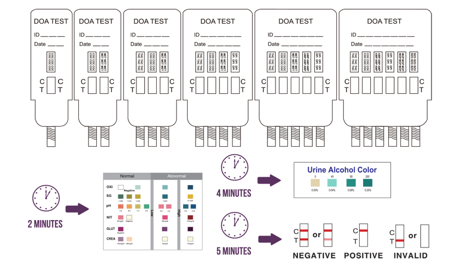 Multi Drug Screen Dip Test